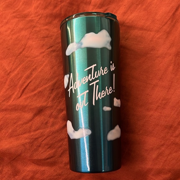 Disney Parks Pixar Up House Stainless Steel Tumbler ADVENTURE IS OUT THERE 22oz - Picture 3 of 5